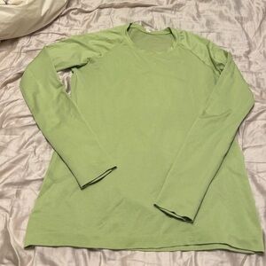 Lululemon Light Green swiftly Long Sleeve Top